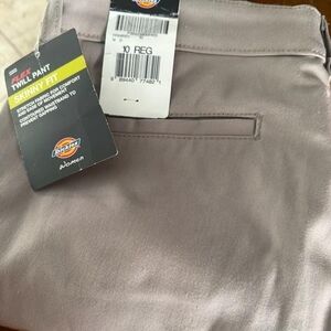 Dickies Skinny Fit Twill Pants in Taupe